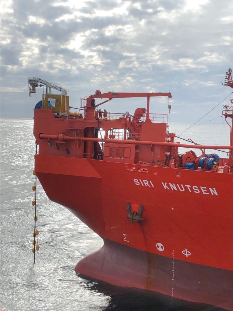 Successful emptying of subsea oil storage tank